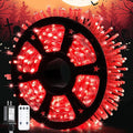 JMEXSUSS 600 LED Red Halloween Lights Outdoor Indoor, 168Ft Red Christmas by JMEXSUSS