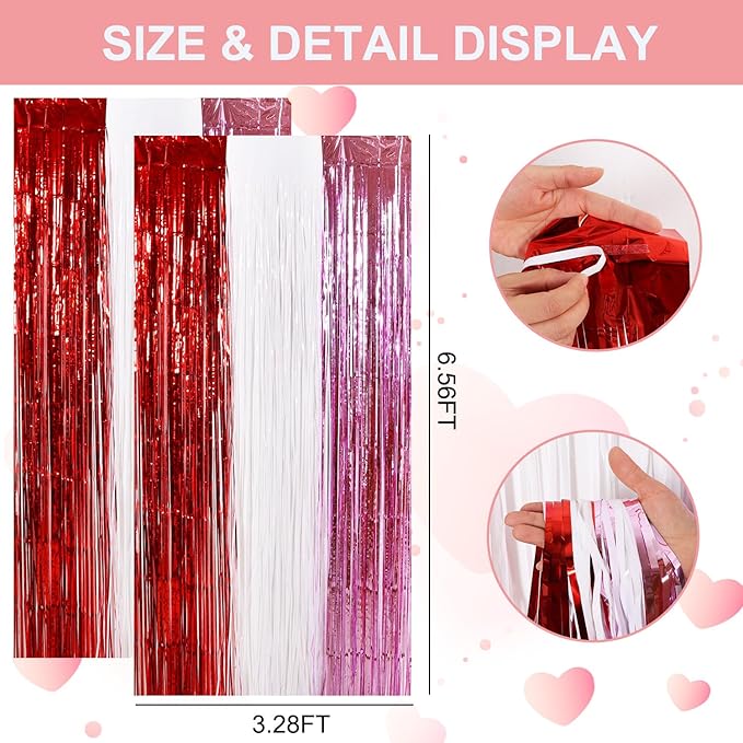 TONIFUL Valentine's Day Door Streamers - Image 2