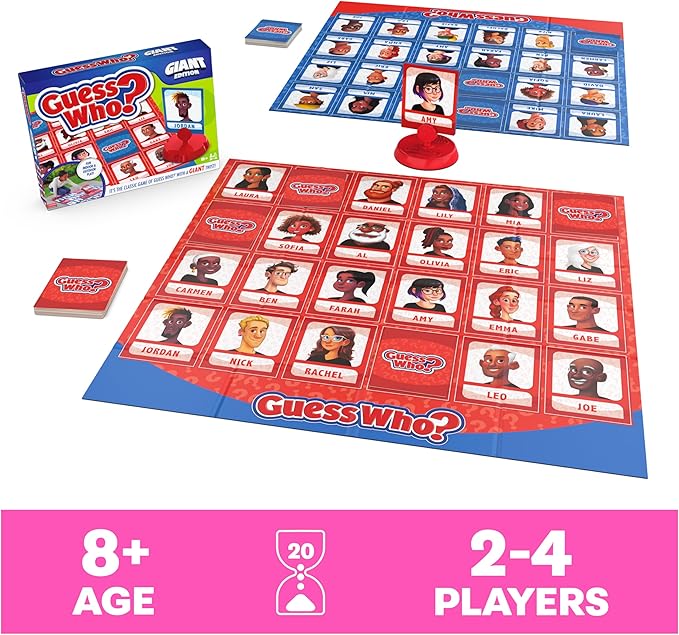 Spin Master Games, Guess Who? Giant Edition, Family Game - Image 2
