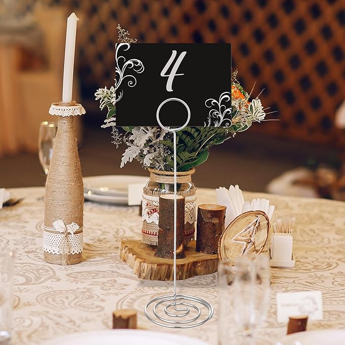 TecUnite 12 Pcs Mini Chalkboard Signs - Image 3