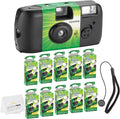 Fujifilm QuickSnap Flash 400 Disposable 35mm Camera + Hand Strap + Quality by FUJIFILM