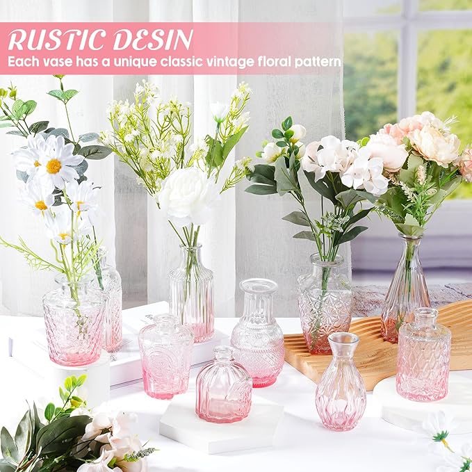 Inbagi Glass Vase, Decorative Centerpieces - Image 3