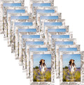 PETAFLOP Wooden Bulk 4x6 Picture Frame Set of 18 by PETAFLOP