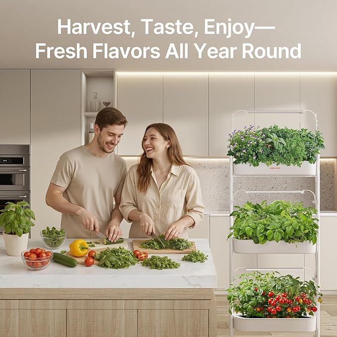 SUNCOZE 3-Tier Hydroponics Growing System Kit - Image 6