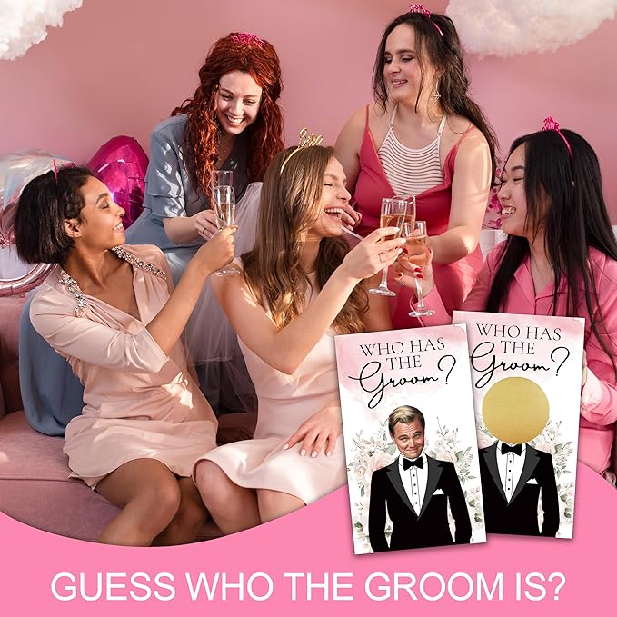 Who Has The Groom Bridal Shower Games, 3.5"x 2.1" Funny Bachelorette Party Game - Image 5