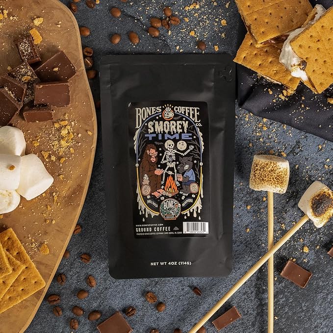 Bones Coffee Company NEW Favorite Flavors Sample Pack, Auto Drip and French - Image 4