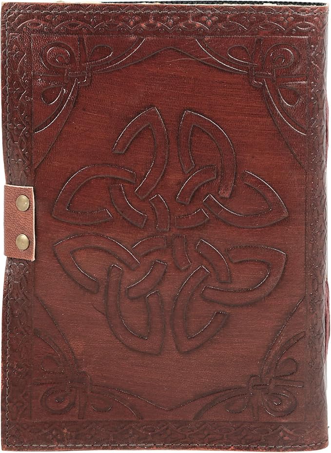 Vintage Leather Journal Handmade Buffalo Non-Refillable Deckle Edge Paper – - Image 8