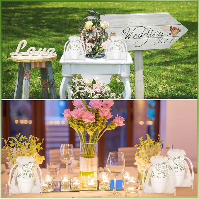 Ctosree 50 Sets Let Love Grow Wedding Favors - Image 7