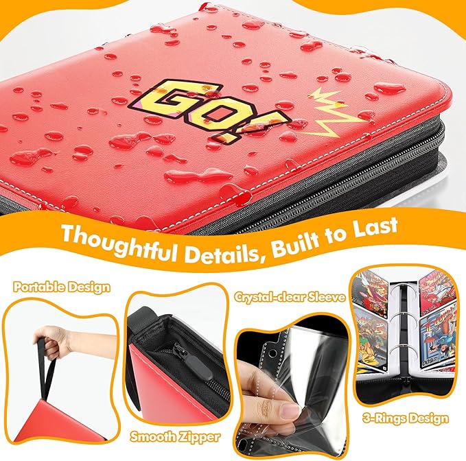 480-Card Binder – 4-Pocket Trading & Gaming Card Album - Image 5