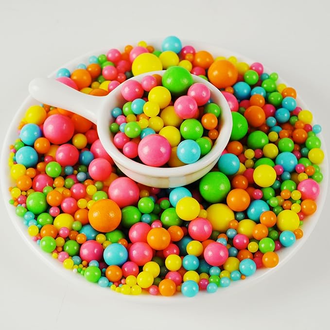 Kasvan Rainbow Pearl Sugar sprinkles - Image 3