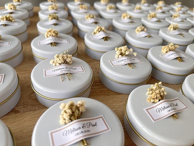 Scented Soy Wax Candle Favors - Image 3