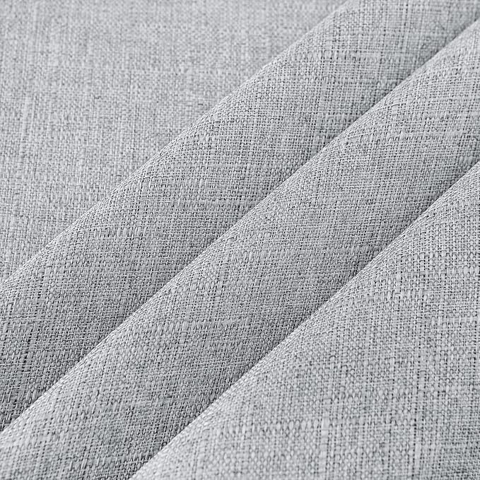 NLMUVW Light Grey Linen Table Cloth - Image 3