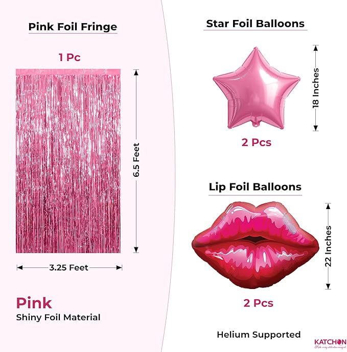 KatchOn, Girls & Her | Pink Party Decorations - Image 4