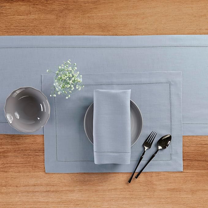 Solino Home Linen Table Runner 120 Inches Long - Image 3