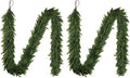 2PCS Christmas Cedar Garland 9Ft Artificial Realistic Soft and Thickness Green by Devonwide
