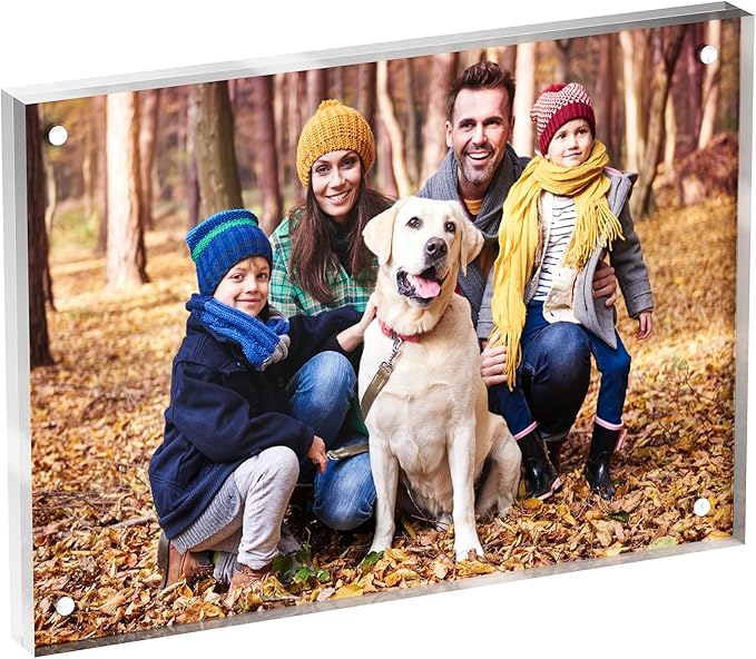 5x7 Acrylic Picture Frame 1 Pack, Desktop Display Decor Gift by Neatsure
