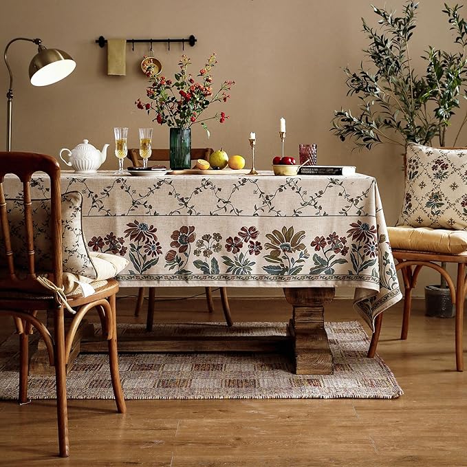 patdrea Designer Linen French Tablecloth - Image 2