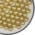 Gold Pearl Sugar Sprinkles 3.53 oz, 14mm Candy Pearls Ideal by Clonynix