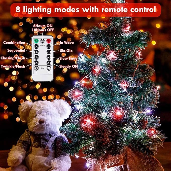 3 Pack Fairy Light Battery Operated - Image 2