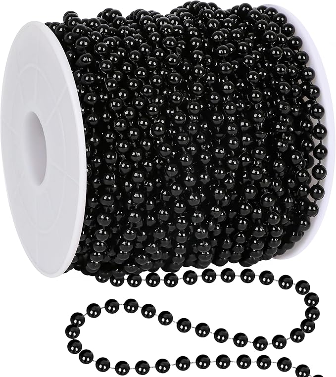 100 Feet Garland for Christmas Tree, Xmas Tree Decorations Artificial Pearl by Arrowom