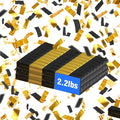 BLACK & GOLD Confetti Paper by JAPJA
