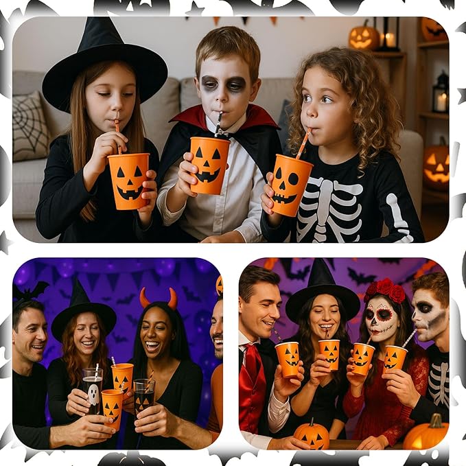 HANSGO Halloween Paper Straws - Image 5