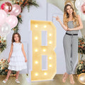4ft Marquee for Letters B, Neon Sign, 4 Feet Tall, Celebratory by GGPL