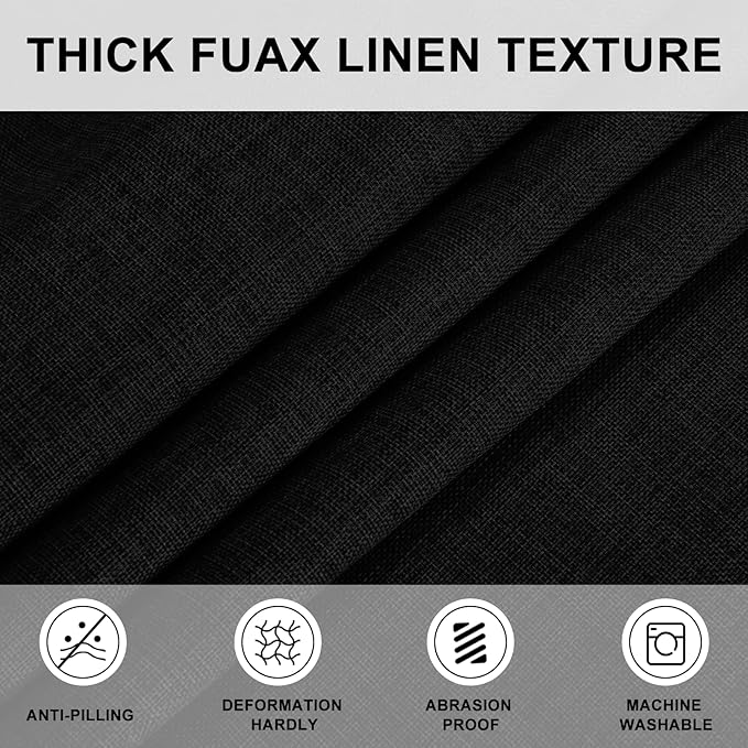 Hiasan Round Linen Tablecloth 70 Inch - Image 3