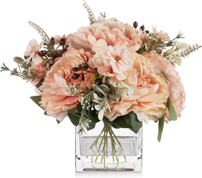 ENOVA FLORAL Artificial Flower Arrangement by EnovaFloralInc