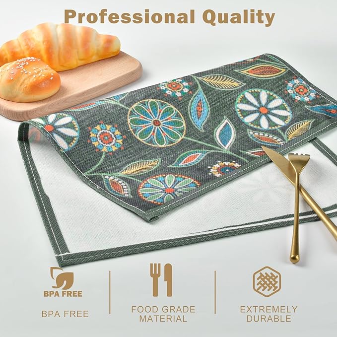 Snycler Table Runner Boho Table Runners Vintage Elegant Farmhouse Table Center - Image 2