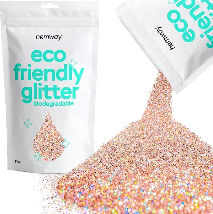 Hemway Eco Friendly Biodegradable Glitter 100g / 3.5oz Bio Cosmetic Safe by Hemway