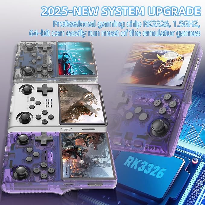 R40S PRO Retro Gaming Console, 30000+ HD Games Handheld Game Console, 3800mAh - Image 6