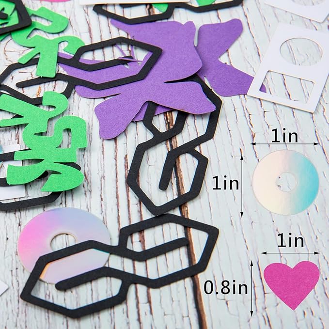 200 Pcs Y2K Party Confetti - Image 2