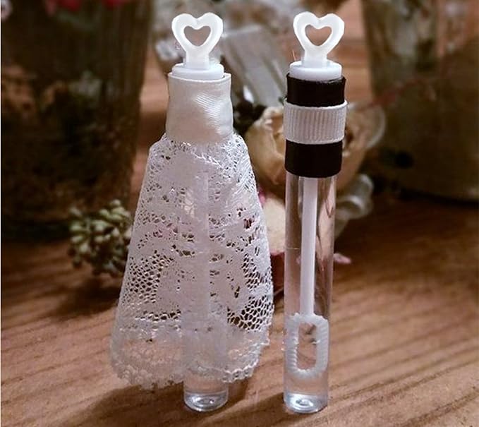 Big Mo's Toys 40 Pack Mini Heart Bubble Wands – Great Wand Bubbles Party Favors - Image 4