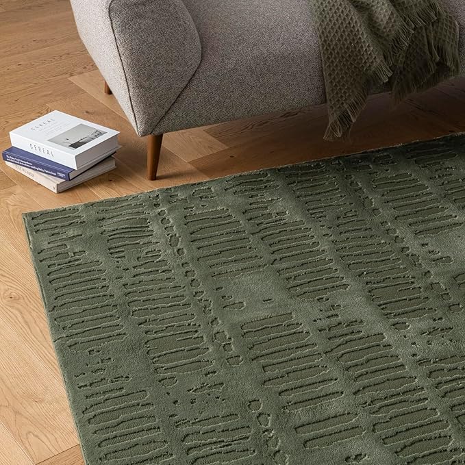 Revival Rugs Shell 10'6" x 14'3" Washable Area Rug - Image 8