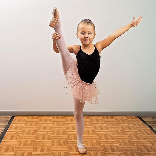 IncStores 3/8" Thick Snap Together Dance Flooring | 12"x12" Printed Vinyl Dance - Image 5