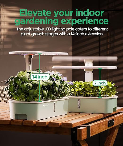 LetPot LPH-Air Hydroponics Growing System Kits, APP & WiFi Controlled Smart - Image 5
