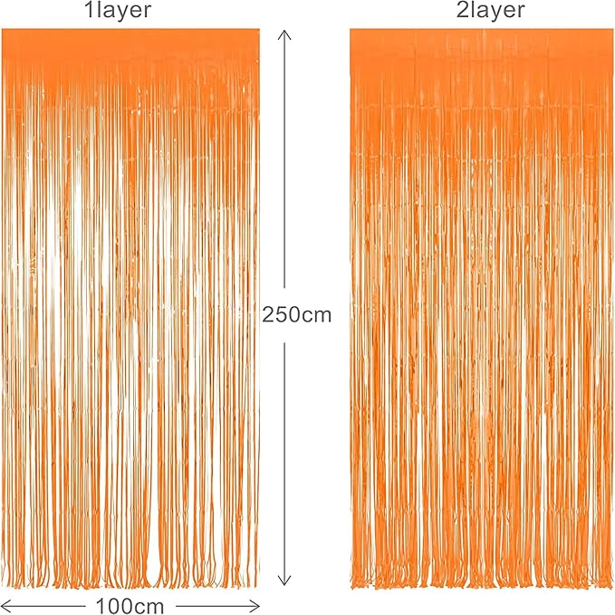 Foil Fringe Curtains Halloweens Decorations - Image 6