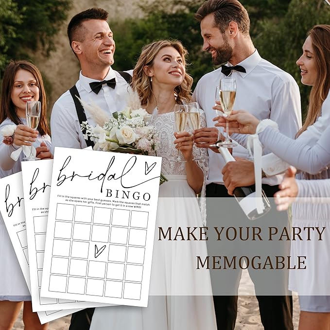 Fun Bridal Shower Bingo Games Set - Image 6