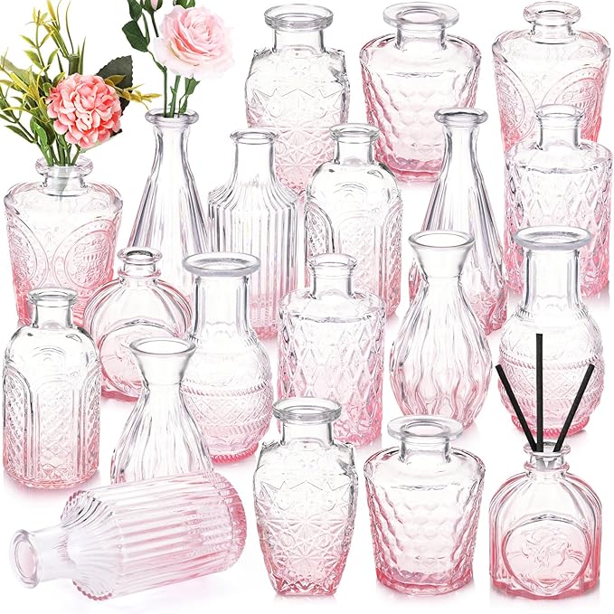Inbagi Glass Vase, Decorative Centerpieces by Inbagi