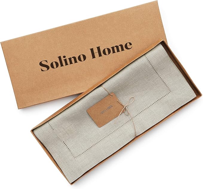 Solino Home Linen Natural Table Runner 60 Inches - Image 6