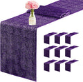 10 Packs 12 x 72 inches Sequin Table Runner by Unknown