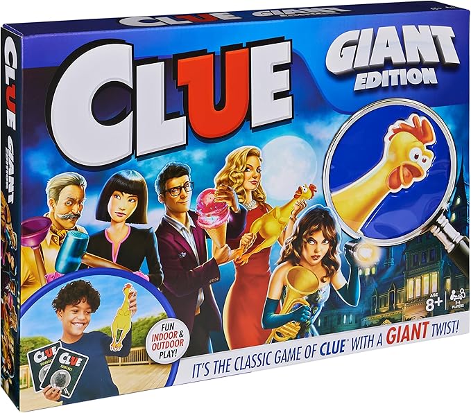 Spin Master Games, Clue Giant Edition, Family Game - Image 7