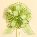 6 Count Large Pull Bows, 6 inches, Valentine's Day, Bean Green by ZhXu+Shuo