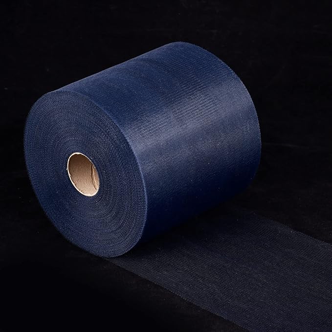 Tulle Fabric Roll, 6” by 200 Yards Tulle Organza Fabric Spool - Image 2