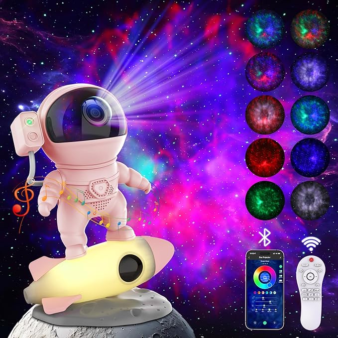 FlyEagle Astronaut Galaxy Projector, Star Nebula Projector by FlyEagle