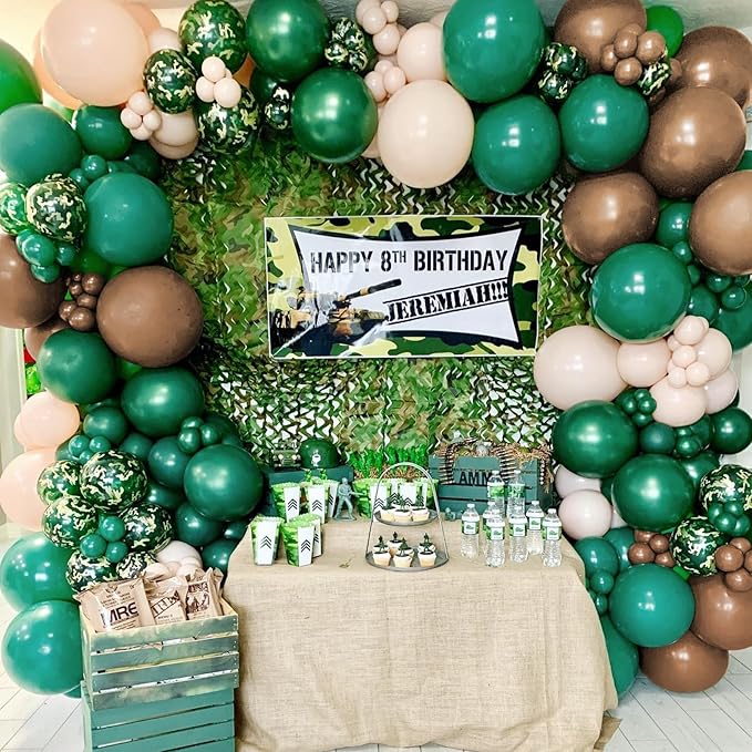 60pcs 12inch Camo Balloons - Image 6