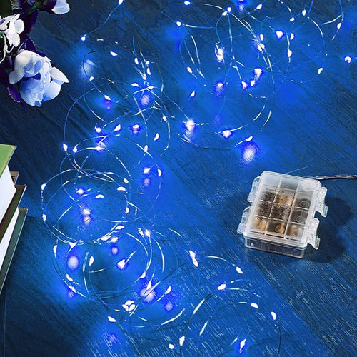 1 Pack 16.4 Ft. Battery Operated Outdoor String Lights by Ariceleo