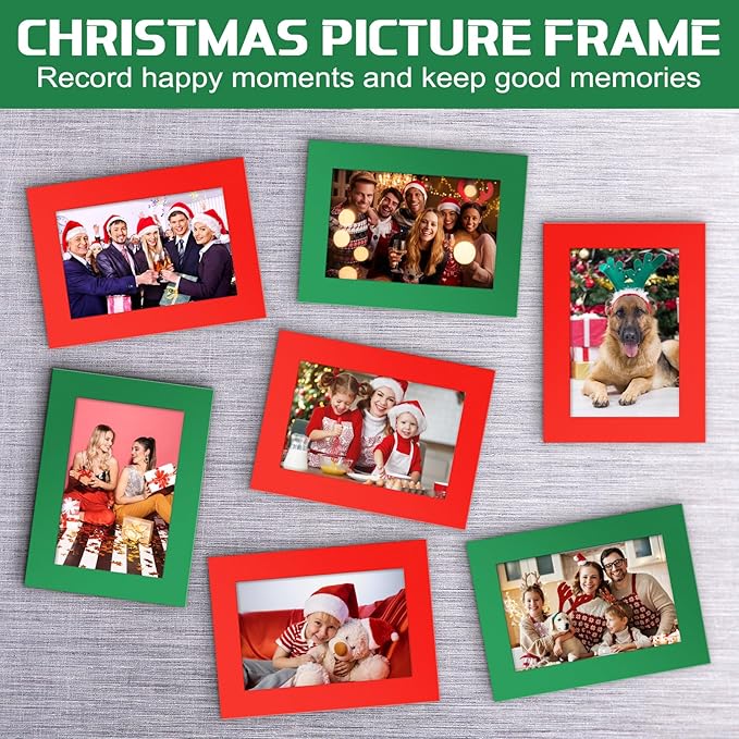 Soaoo 60 Pcs Magnetic Picture Frames Wallet Size 2.5 x 3.5 Inches Reusable - Image 6