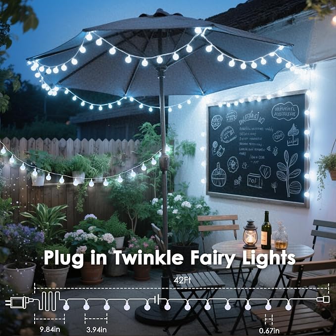 100LED Connectable String Lights Indoor Outdoor - Image 3